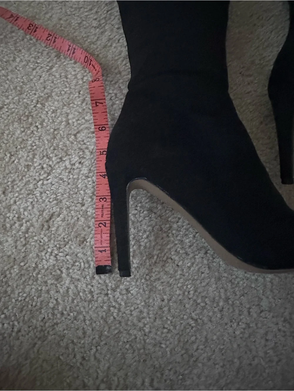 Chinese Laundry Black Pointed Toe Over-the-Knee High Heel Stiletto Boots Sz 5.5